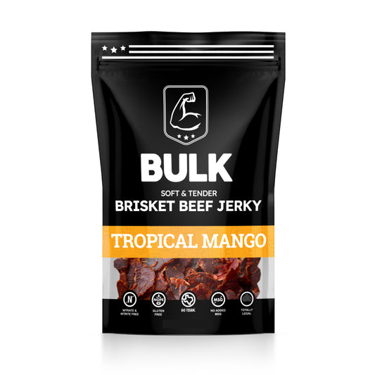 All-Natural Tropical Mango Brisket Beef Jerky - BULK JERKY