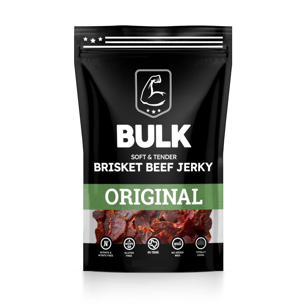 BULK Original Pepper Brisket Beef Jerky - BULK JERKY