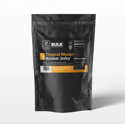 BULK Tropical Mango Brisket Beef Jerky - BULK JERKY