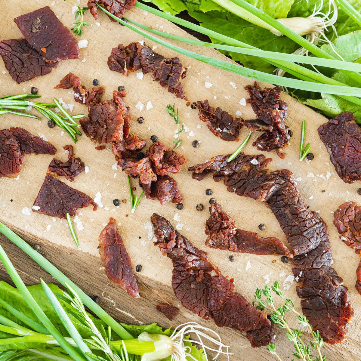All-Natural Teriyaki Brisket Beef Jerky - BULK JERKY